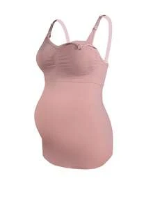 Moonlight&Mama 3pcs/Set Women's Seamless Minimalist Solid Color Maternity Bras, High-Quality, High Cost-Effective, Comfortable, Portable, Long-Style - Multicolor - View 5