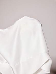 Slumberist 性感女士蕾丝V领吊带背心和阔腿裤家居服套装，时尚休闲家居服 - 白色 - 查看 7