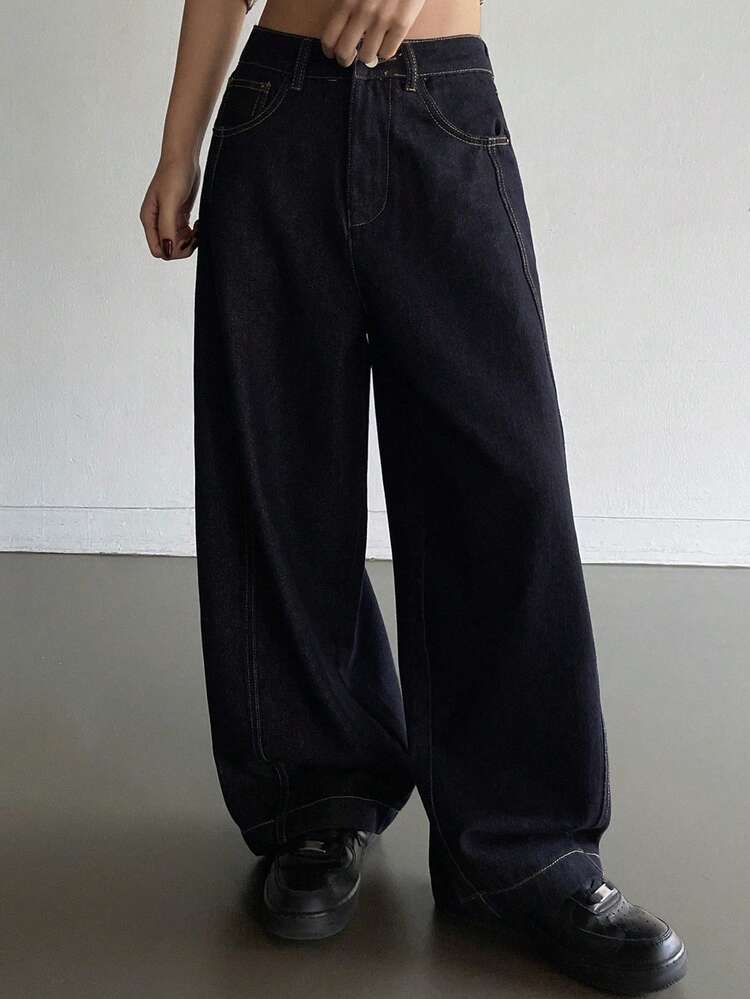 Women's Regular Mid-Rise Bootcut Casual Jeans