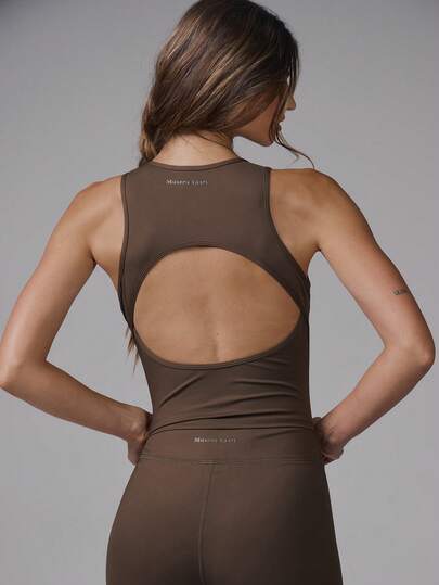 Musera Sport 露背塑形运动套装上衣（仅限运动健身健身房普拉提日常休闲香蕉布丁款）