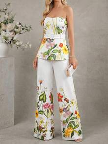 Amorya Bộ đồ nữ mới thanh lịch kiểu vintage in hoa gồm áo quây và quần ống rộng, phù hợp cho kỳ nghỉ và nhiều dịp khác nhau. Trang phục tốt nghiệp kiểu Tây Ban Nha cho mẹ và bé. Bộ đồ hai mảnh mùa hè cho nữ. Bộ đồ đi nghỉ mát mùa hè cho nữ. Bộ đồ hai mảnh mùa hè cho nữ. Bộ đồ quần vàng thường ngày cho nữ. Bộ đồ hai mảnh in hoa cho nữ. Áo quây và quần in hoa. Quần ống rộng in hoa. Bộ đồ Zanzea cho nữ. Bộ đồ mùa hè cho nữ. Trang phục hai mảnh mùa hè cho nữ. Bộ đồ mùa hè cho nữ. Quần ống rộng in hoa cho nữ. Bộ quần in hoa. - Nhiều màu - Xem 4