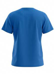 Nike Club Men's T-Shirt Blue - LT PHOTO BLUE/WHITE - View 2
