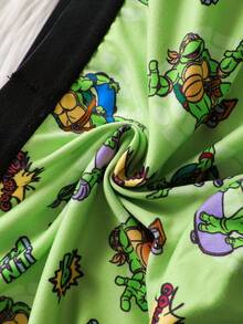 TEENAGE MUTANT NINJA TURTLES | SHEIN 少年特兰克斯 变种忍者神龟 - 黑色 - 查看 6