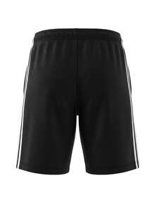 Adidas Essentials Men's 3-Stripes Shorts Black - Black / White - View 2
