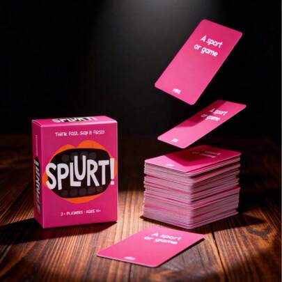 MINKOJA 1 paquet de jeux de cartes interactifs, jeux de société pour rassemblements familiaux