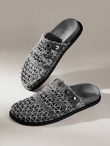 Solecia Damenschuhe Damen Mode Braun Komfort Flache Strandschuhe Damenschuhe Flache Schuhe - Grau - Übersicht 3