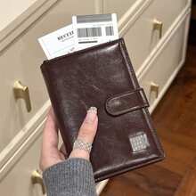 Cirelle Porta-passaporte Minimalista de Viagem - Carteira Multifuncional com Bloqueio RFID, Estojo de Passaporte Leve para Homens e Mulheres, Essencial para Viagens de Negócios - Multicolorido - Visão 8
