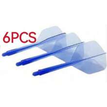 3/6 件套 2BA 一体式飞镖杆和飞镖翼套装 专业透明防掉落飞镖 飞镖翼杆 塑料飞镖配件 - 彩色 - 查看 17