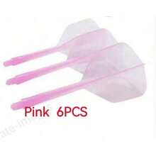 3/6 件套 2BA 一体式飞镖杆和飞镖翼套装 专业透明防掉落飞镖 飞镖翼杆 塑料飞镖配件 - 彩色 - 查看 14