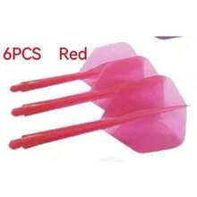 3/6 件套 2BA 一体式飞镖杆和飞镖翼套装 专业透明防掉落飞镖 飞镖翼杆 塑料飞镖配件 - 彩色 - 查看 10