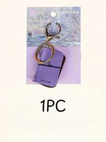 Zazumi 1pc Mini Keychain Notebook Portable Multi Color Paper Planner For Travel School Office Journaling Gift Idea Small Cute Traveler Notebook With Blank Pages For Daily Notes Goals Memories - Multicolor - View 9