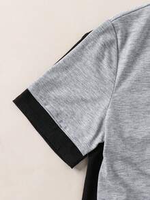 SHEIN 4 piezas Conjunto casual de camiseta de manga corta con cuello redondo y estampado de ciervos y pantalones a cuadros para adolescentes varones, conjunto básico de unicolor versátil adecuado para ir al trabajo, la escuela, uso diario casual, vacaciones, fiestas al aire libre, deportes, pijamas de otoño/invierno para adolescentes varones, conjuntos de pijama, ropa de dormir para adolescentes, pantalones de pijama a cuadros, pijamas de algodón para niños - Multicolor - Ver 4