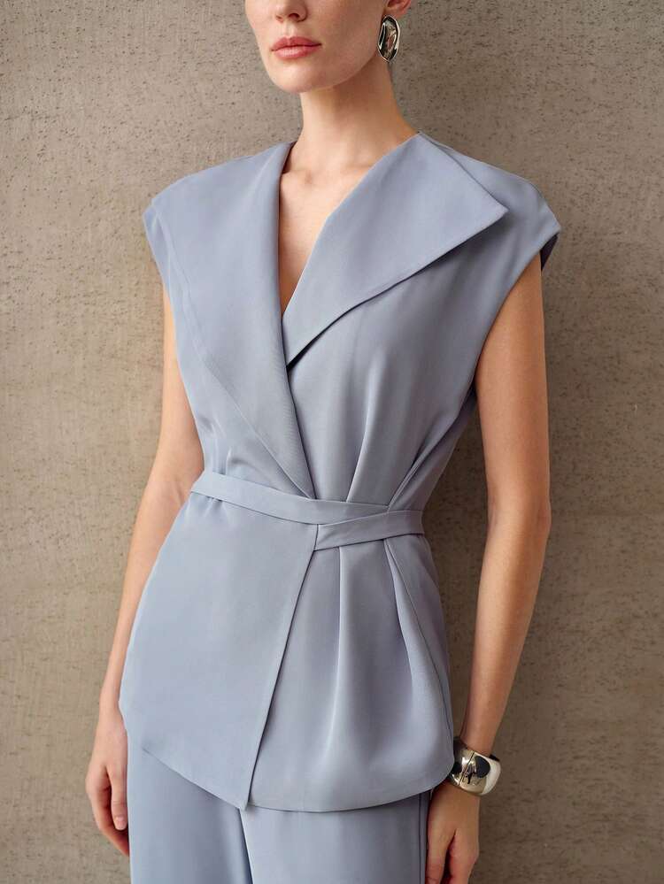 WOMEN'S FASHIONABLE THIN LAPEL BLAZER