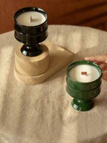 Cirelle Natural Soy Wax Candle In Ceramic Cup - Aromatherapy Home Fragrance For Relaxation, Creative Gift Idea - multicolor - View 2