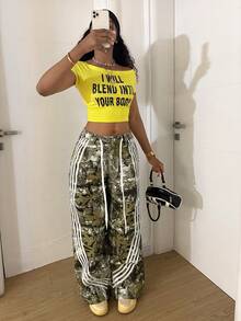 StreetHx Women's Casual Street Style Loose Fit Wide Leg Jeans - Multicolor - View 3