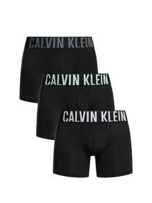 3 Pack Men's Boxers - Black Bodies W/White/Aerial/ - View 1