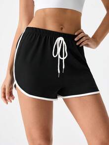 2 st. casual set med kontrasterande damunderkläder och sovshorts - Multifärgad - Visa 9