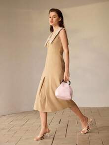 MOTF PREMIUM TAS TANGAN LIPAT WANITA WARNA POLOS, ELEGAN DAN SEDERHANA, UNTUK PAKAIAN SEHARI-HARI UNTUK BEKERJA DAN BERPERJALANAN - Baby Pink - View 8