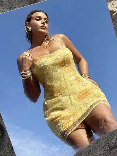 Curve Sequin Dresses | Fashion Curve Sequin Dresses | SHEIN USA