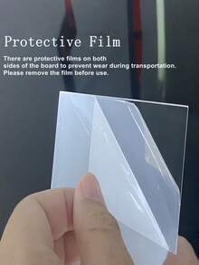 1 Transparent White Acrylic Collectible Display Case - Dustproof Storage Box, Suitable For Statues, Models, Dolls - Art Display Rack - White - View 15