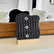 Joivida 1Pc/2Pcs Ring Calendar Perpetual Calendar, DIY Handmade Ring Desk Calendar, Creative Personalized Office Desktop Decoration - Single Piece - View 6