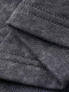 DAZY Women's Slogan Print Round Neck Loose Casual Short Sleeve T-Shirt Summer - Grey - View 9