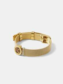 MOTF PREMIUM PRE18K GOLD PLATED SIMPLE PERSONALIZED WATCH CHAIN BRACELET - Gold - View 2