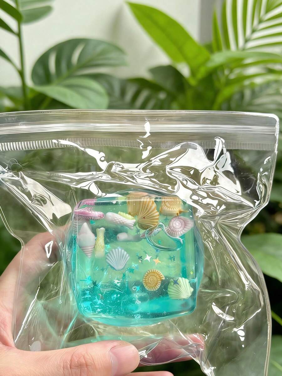 POKOJA LAND Maltose Star Island Cube Squeezable 3D Cartoon Ornament, Stress Relief Simulation Toy, Infinite Stress Relief - Multicolor - View 1