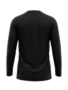 Nike Kids Long Sleeve Jersey Black - Negro - Ver 2