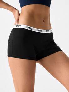 Loungeista 3入組字母織帶腰帶腰平角褲 - 彩色 - 查看 5