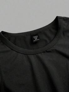 SHEIN EZwear 3件套加大码纯色无袖圆领背心，适合夏季穿着 - 彩色 - 查看 7