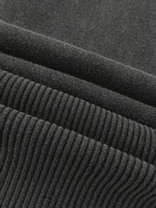 Teen Girl's Fashionable Washed Gray Fabric Camisole Jumpsuit With Long Pants, Spring/Summer - Grey - View 8