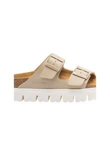 Arizona Chunky Birko-Flor Women's Sandals Beige 1029094 - Sandcastle - 查看 4