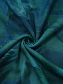 Olithes Women Gradient Printed Casual Skirt Maxi Women - Mint Green - View 6