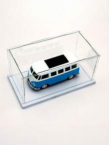 1 Transparent White Acrylic Collectible Display Case - Dustproof Storage Box, Suitable For Statues, Models, Dolls - Art Display Rack - White - View 13