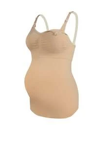 Moonlight&Mama 3pcs/Set Women's Seamless Minimalist Solid Color Maternity Bras, High-Quality, High Cost-Effective, Comfortable, Portable, Long-Style - Multicolor - View 4