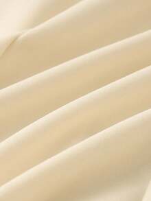 GlowEve Women's Round Neck Button Casual Date Party Mini Dress - Apricot - View 4