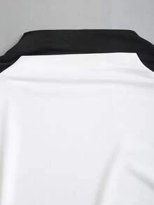 Sweetra Nueva camiseta de unicolor para primavera/verano, minimalista y versátil, adecuada para ir al trabajo y uso diario - Multicolor - Ver 4