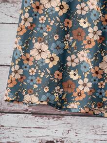 Rusticease Women's Casual Vacation Halter Neck Tank Top, Ditsy Floral, Suitable For Spring & Summer,Summer Top - Multicolor - View 5