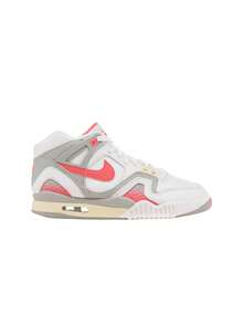Nike Air Tech Challenge 2 Unisex Lifestyle Shoes White FZ9033 - WHITE/RACER PINK-LT SMOKE GREY - View 1