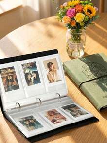 Cirelle Album ảnh mini chụp lấy liền – Sổ đựng ảnh 30 ngăn, kích thước 9 inch, phù hợp với nhiều loại ảnh chụp lấy liền, quà tặng nhỏ gọn cho bộ sưu tập ảnh nhân dịp sinh nhật và tốt nghiệp. - Nhiều màu - Xem 1