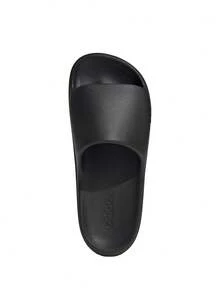 Adidas شرائح أديليت لوميا يونيسكس كور أسود / كور أسود / كور أسود JP9580 - الأسود - مشاهدة 3