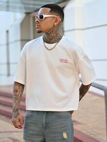 Devon Thys Men's Distressed Casual Denim Shorts Baggy Jorts Plain Light Blue Going Out Fashion Rapper Going Out Hang Out Commute College Street - Light Wash - View 6