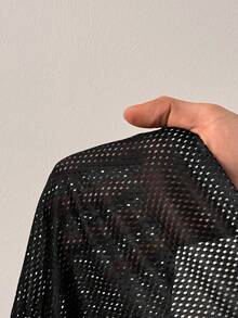 BamGleam 女士数字印花圆领短袖露脐上衣和紧身迷你裙性感两件套 - 彩色 - 查看 4