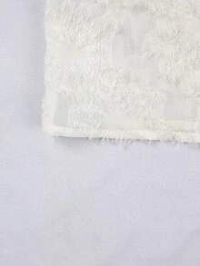 Lyxana Women's Cutout Peter Pan Collar Short Puff Sleeve Cute Blouse Blouse For Women Elegant Classy Lace Shirts For Women Latest Tops For Women New Arrivals Blouse Korean Style Blouses For Teens - Apricot - View 6