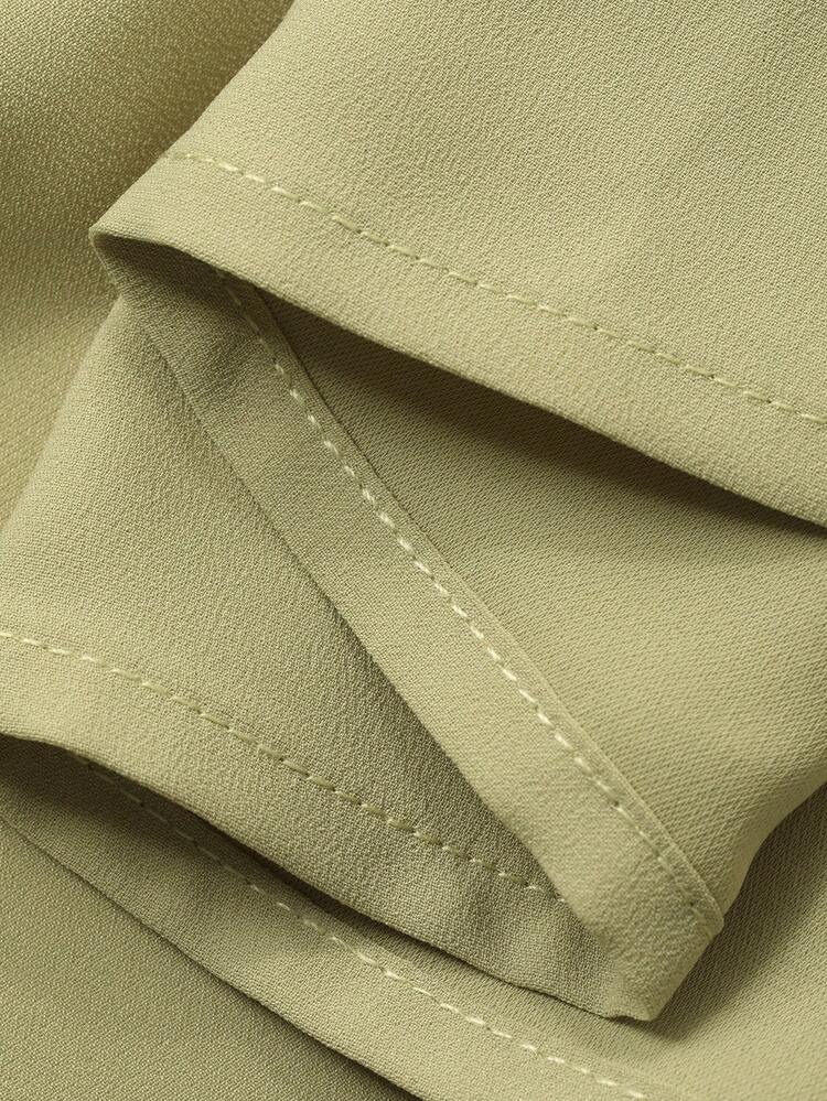 Women's Elegant Solid Color Skirt & Robe Two Pieces Set, Spring/Summer