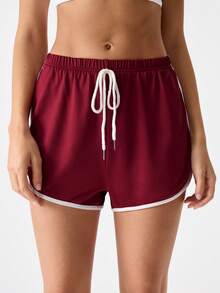 2 st. casual set med kontrasterande damunderkläder och sovshorts - Multifärgad - Visa 3