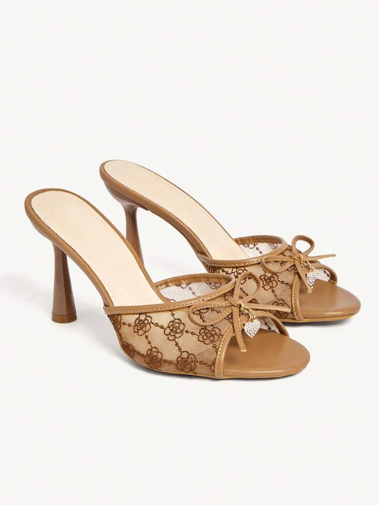 CUCCOO CHICEST Women Heeled Sandals Wedding Shoes Spring Shoes Bride Shoes