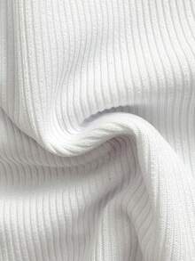 Swim Chiccia Maillot de bain sans fil ajouré avec design de col asymétrique - Blanc - Voir 8