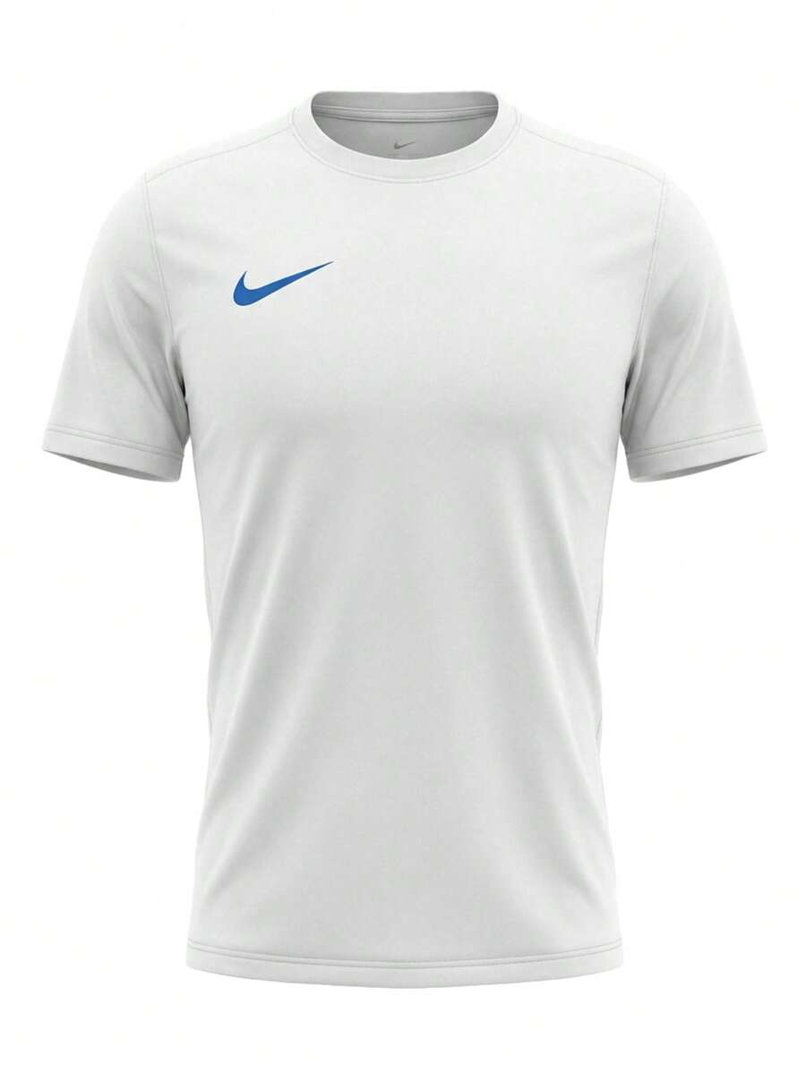 Nike Park VII Men's Short Sleeve Shirt White - White Blue - View 1